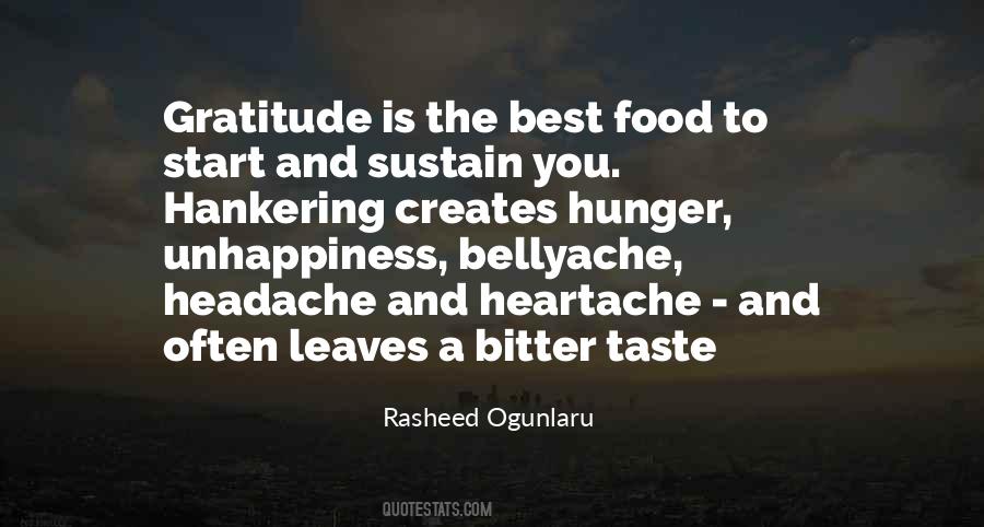 Quotes About Food And Happiness #1477092