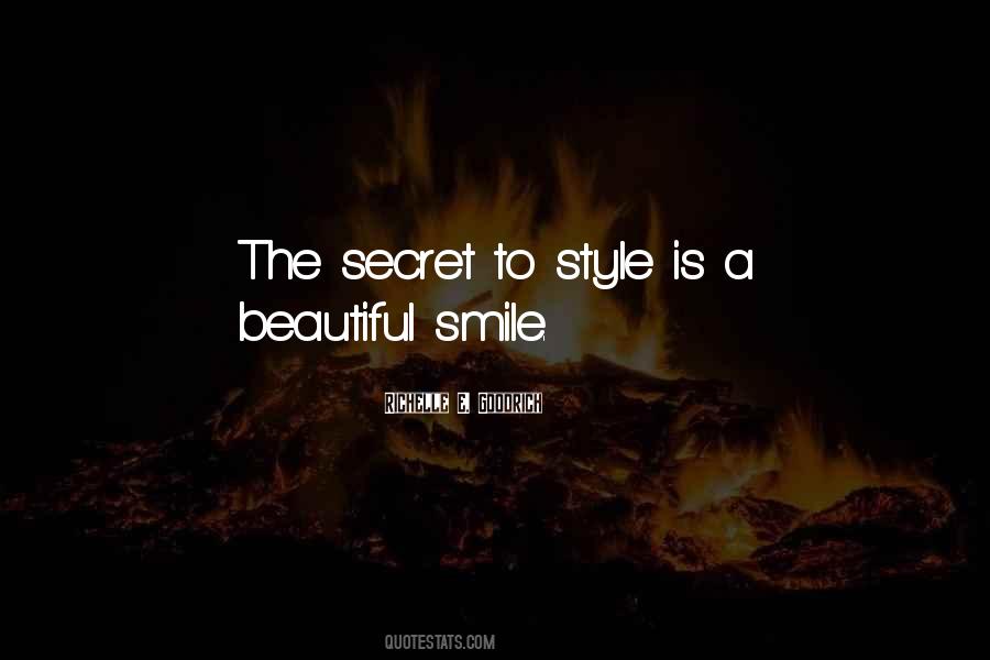 Quotes About A Secret Smile #1556260