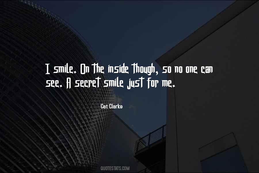 Quotes About A Secret Smile #202764