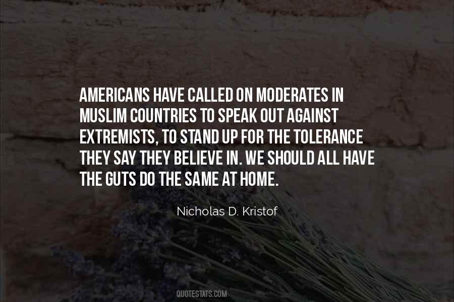 Quotes About Moderates #956079