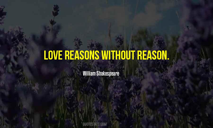 Love Reasons Quotes #862980