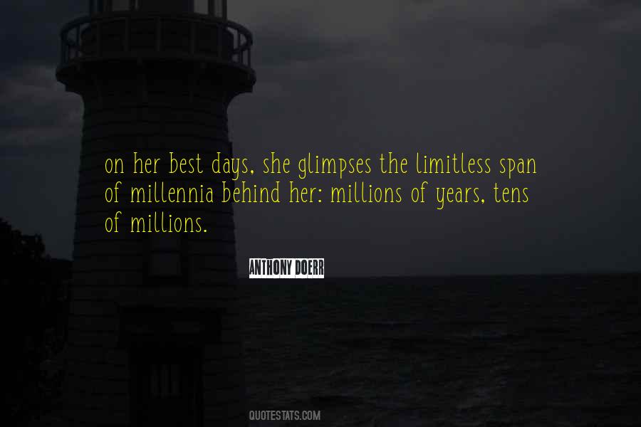 Quotes About Glimpses #355849