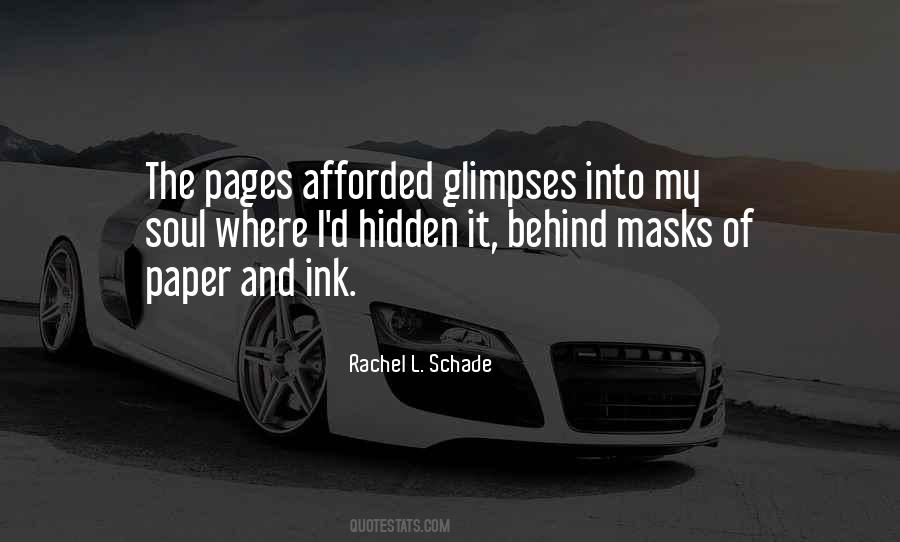 Quotes About Glimpses #376684