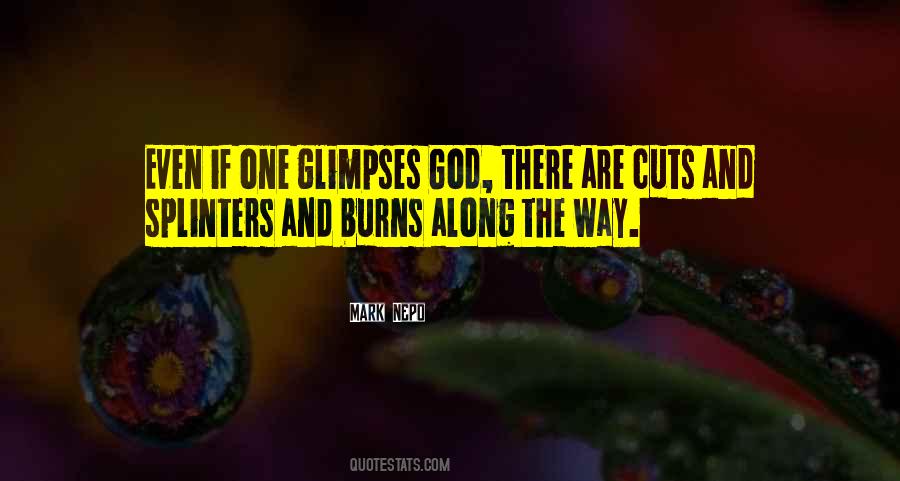 Quotes About Glimpses #734273