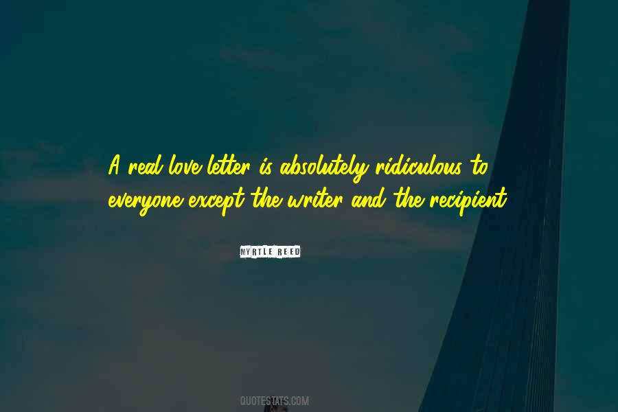 Letter Writer Quotes #581044