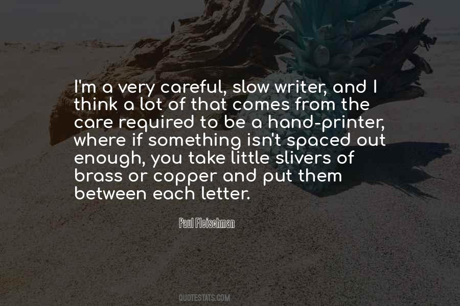 Letter Writer Quotes #887661