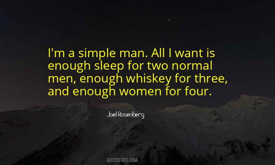 Quotes About Simple Man #1813217