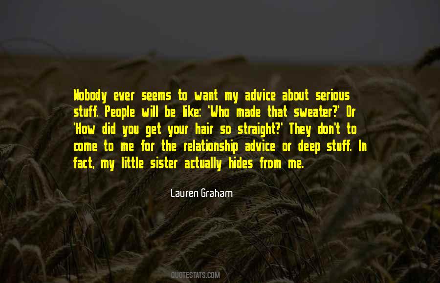 Deep Stuff Quotes #1097089