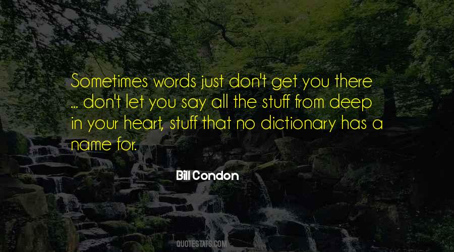 Deep Stuff Quotes #109907