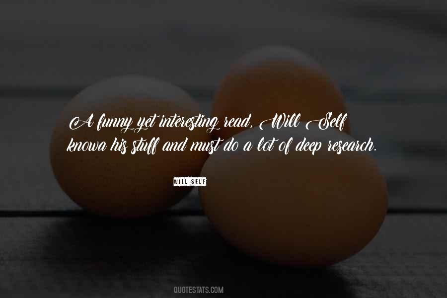 Deep Stuff Quotes #1113608