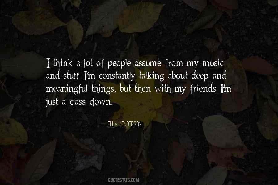Deep Stuff Quotes #1481950