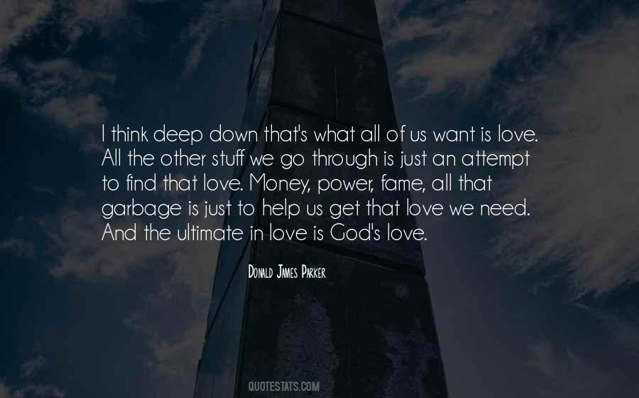 Deep Stuff Quotes #1687560
