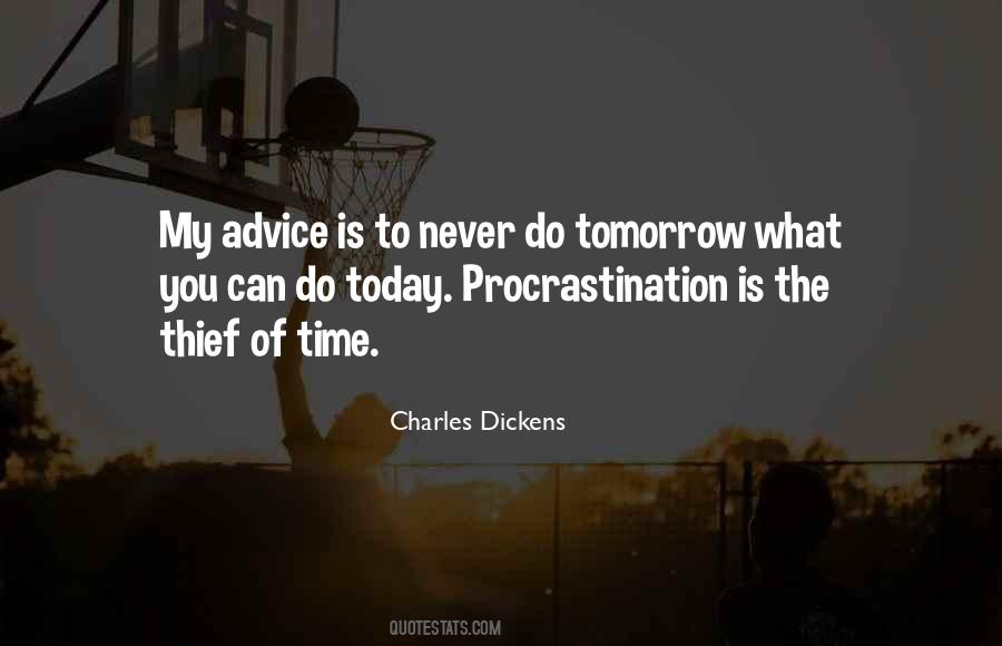 Quotes About Procrastination #1412658