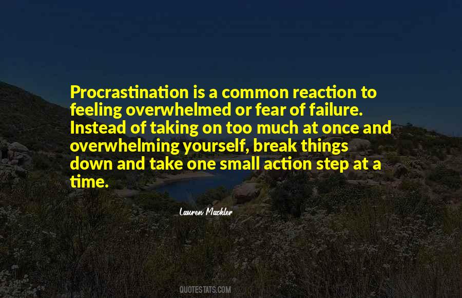 Quotes About Procrastination #1419861