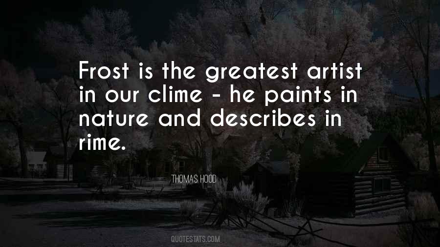 Quotes About Frost #1668851