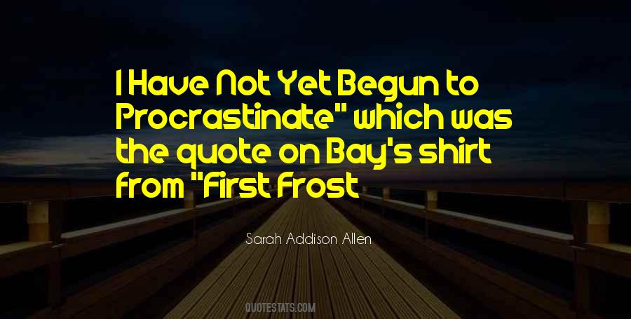 Quotes About Frost #1698950