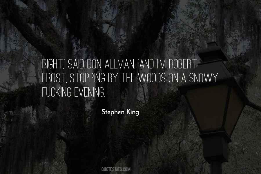 Quotes About Frost #944963