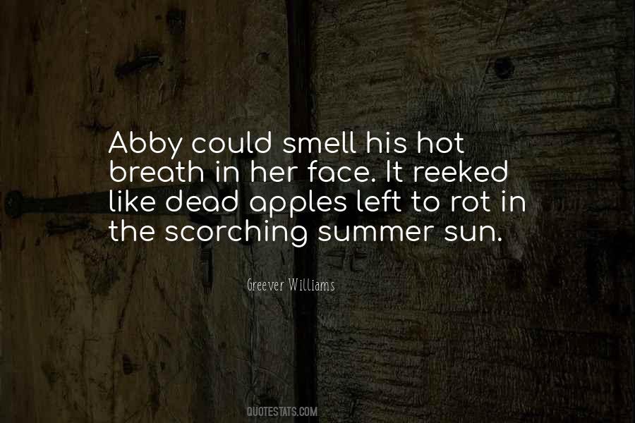 Quotes About Smell #1759977