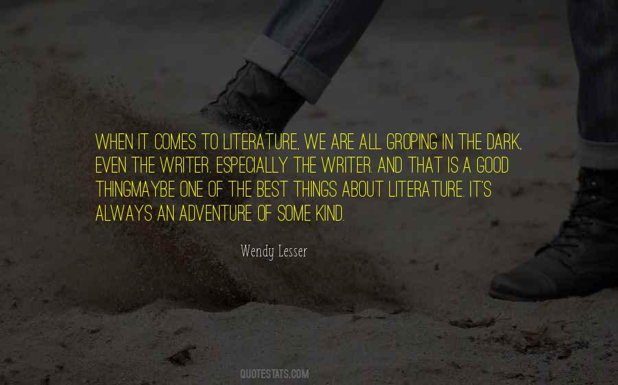 Quotes About Writing And Adventure #1033266