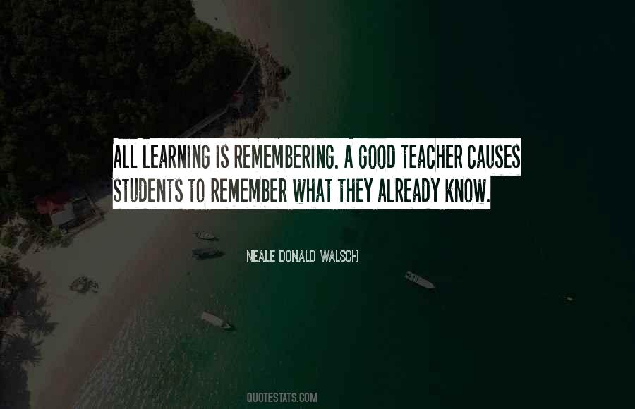 Quotes About A Good Teacher #1443713