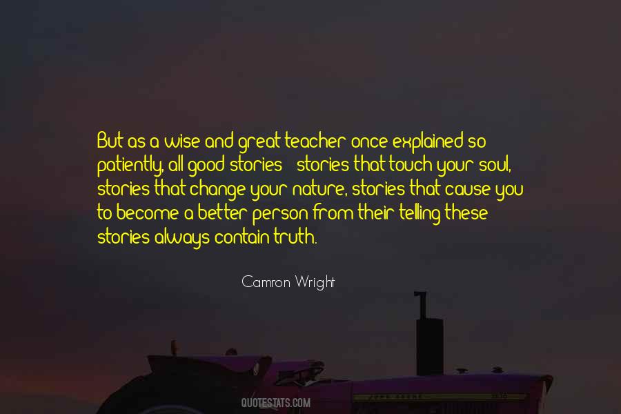 Quotes About A Good Teacher #18574