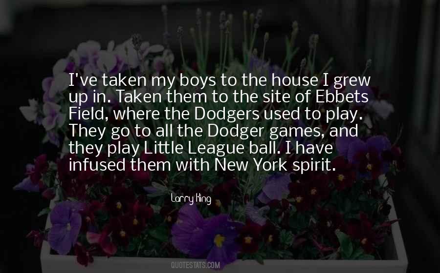 Quotes About Little League #1218577