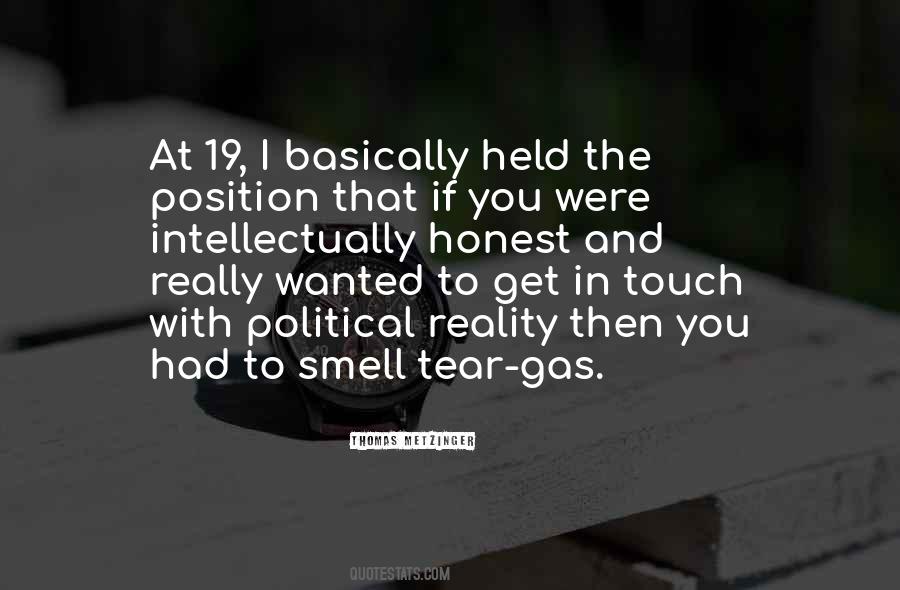 Quotes About Tear Gas #1394174