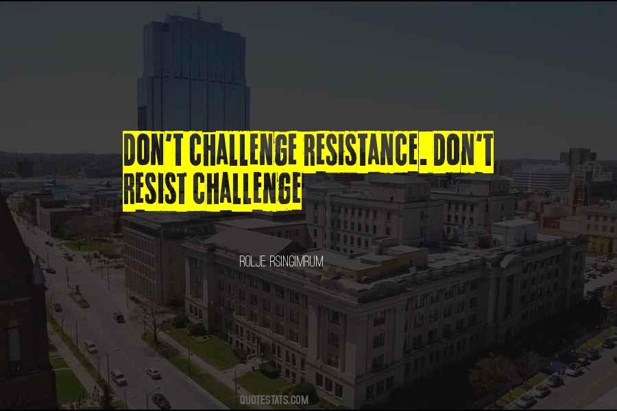 Quotes About Non Resistance #13116