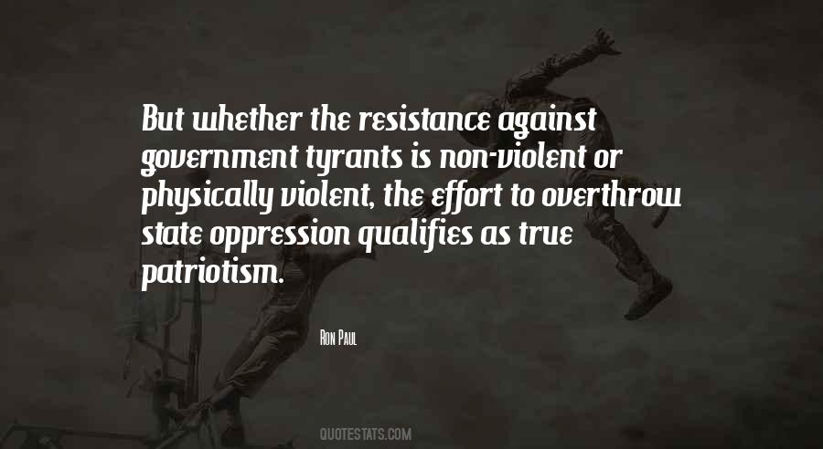 Quotes About Non Resistance #186797