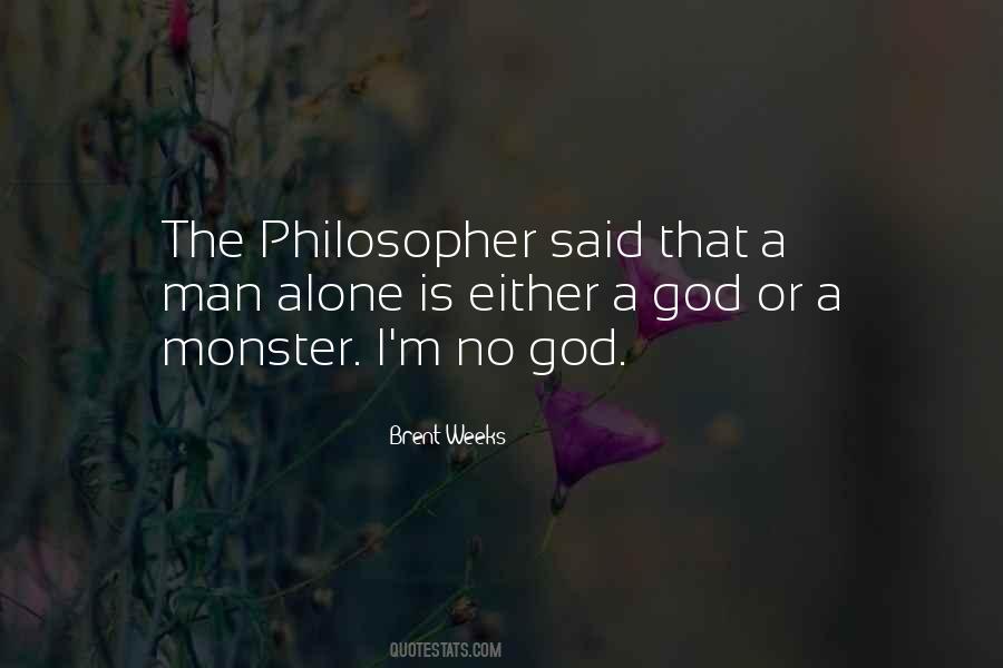 Man Vs Monster Quotes #479149