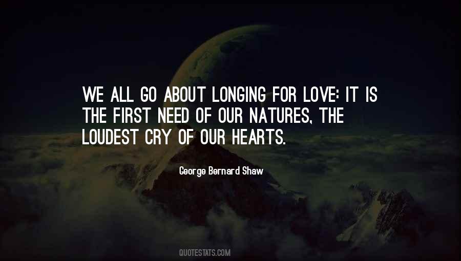 Quotes About Longing For Love #1698607