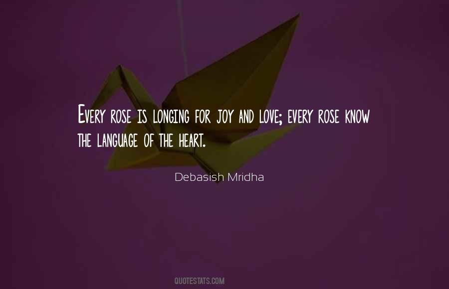 Quotes About Longing For Love #79679