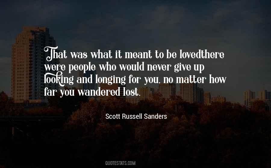 Quotes About Longing For Love #882009