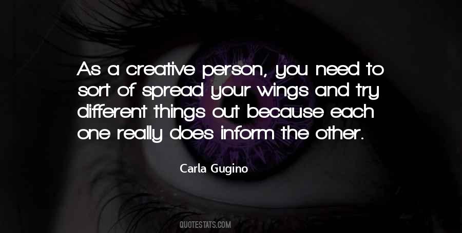 Quotes About Creative Person #145157