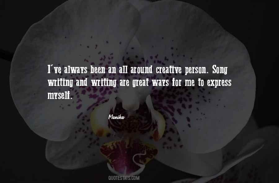 Quotes About Creative Person #338991