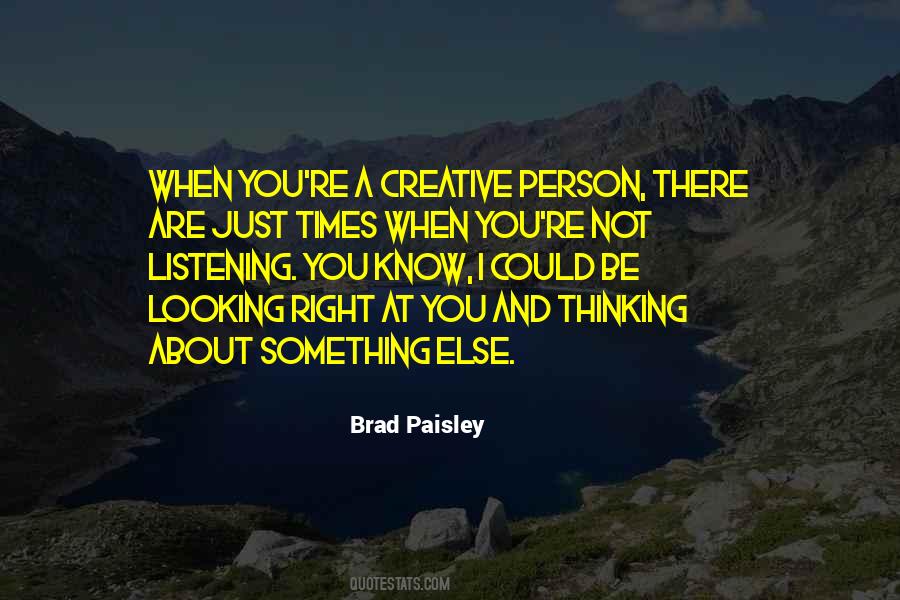 Quotes About Creative Person #364612