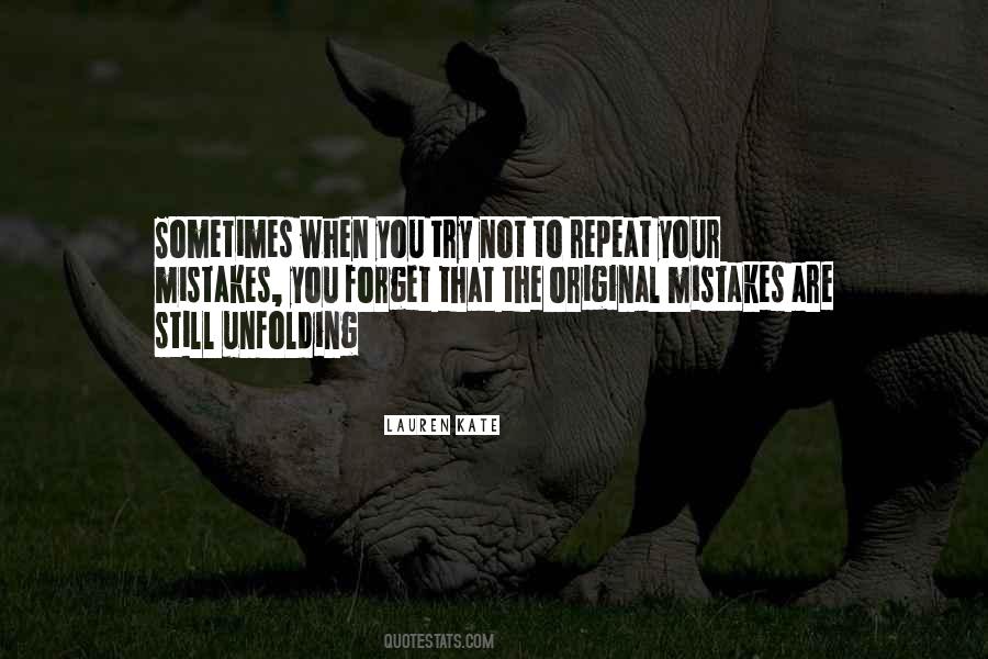 Not Your Mistakes Quotes #208887