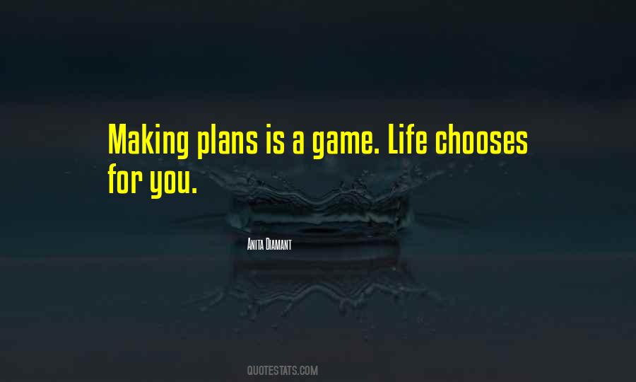 Quotes About Game Plans #1862423