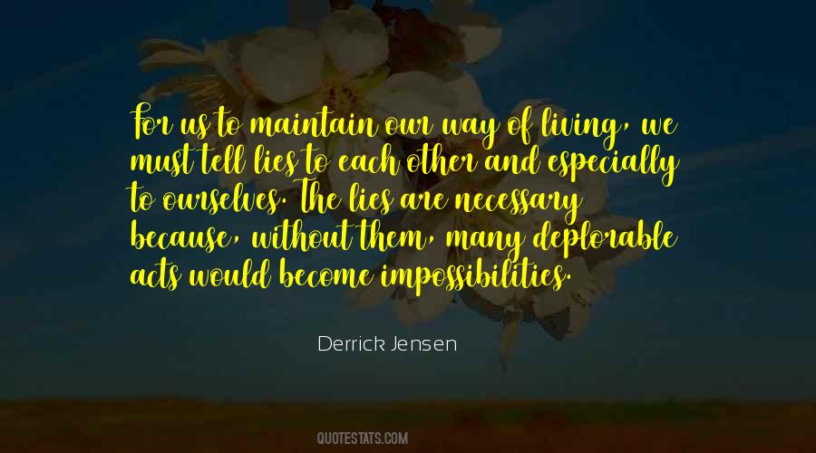 Quotes About Impossibilities #114099