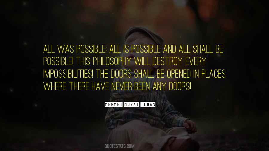 Quotes About Impossibilities #1245685