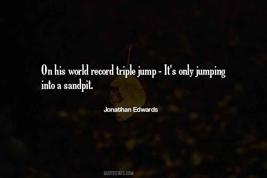Quotes About Triple Jump #736218