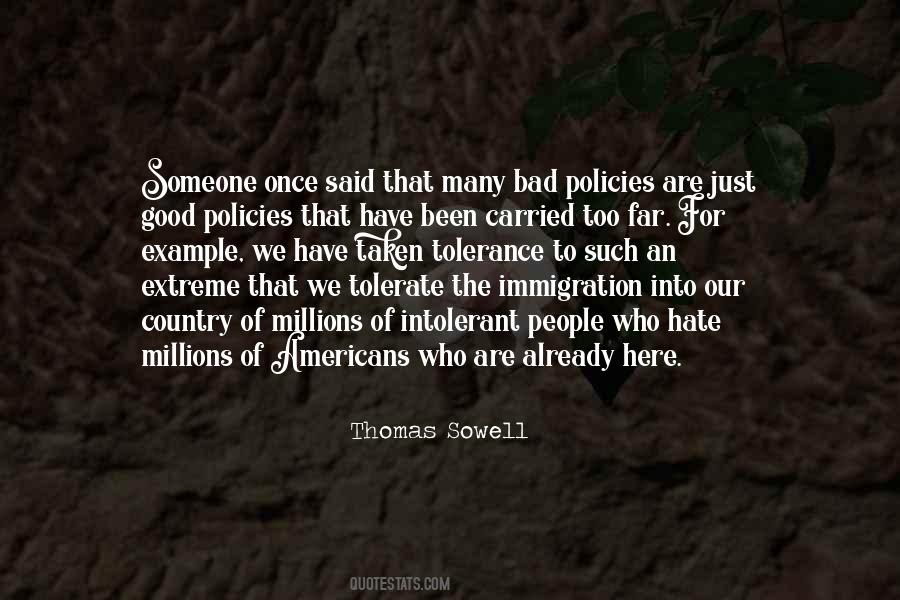 Quotes About Immigration Policies #336989