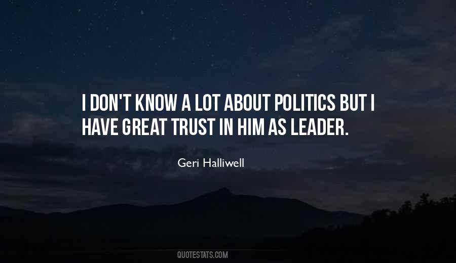 Quotes About Leader #1649001