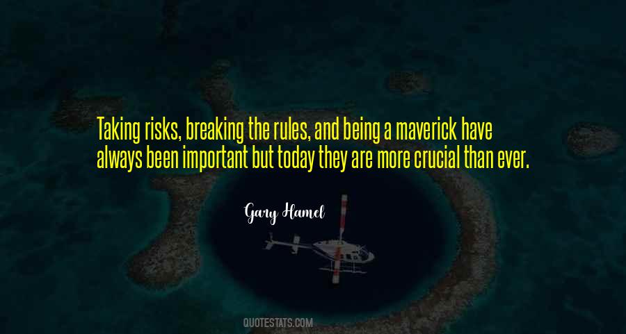 Quotes About Taking Risks #1086755