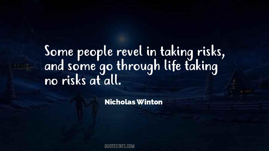 Quotes About Taking Risks #564842