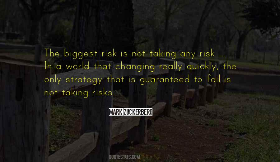 Quotes About Taking Risks #987179