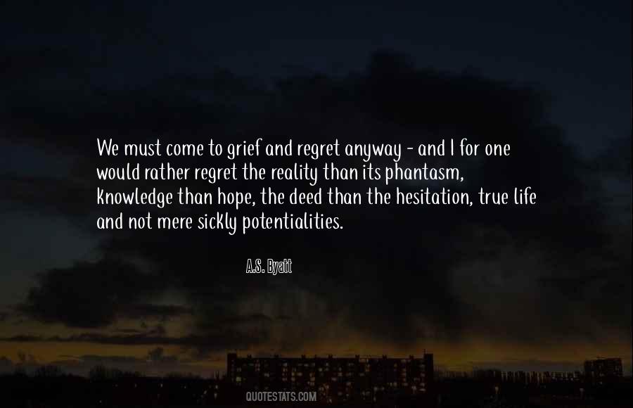 Not Hesitation Quotes #941485