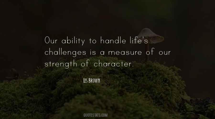 Handle Life Quotes #1680912