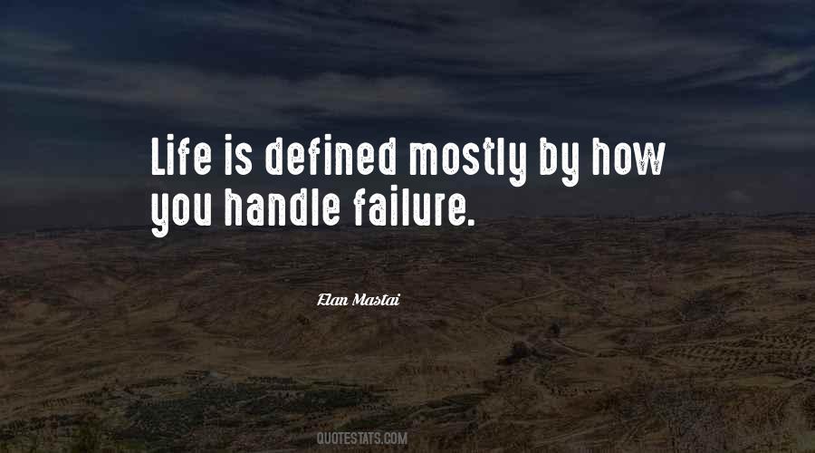 Handle Life Quotes #208788