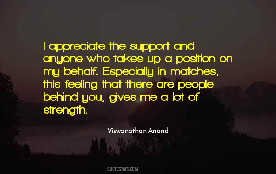 Support And Strength Quotes #1726990